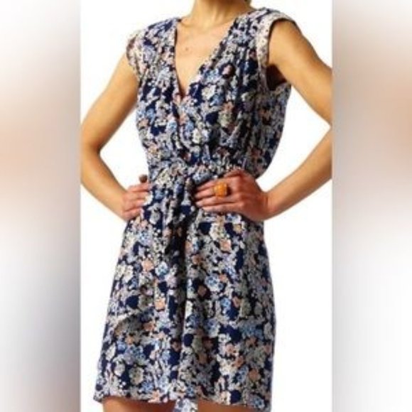 AbercrombieFitchTanWhite Houndstooth Dress Size M